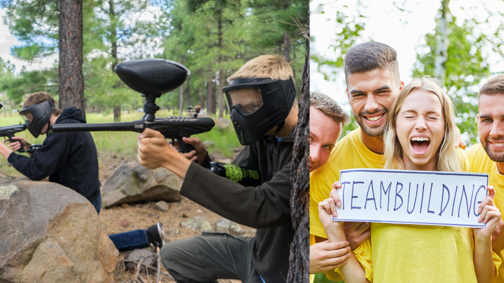 paintball for teambuilding