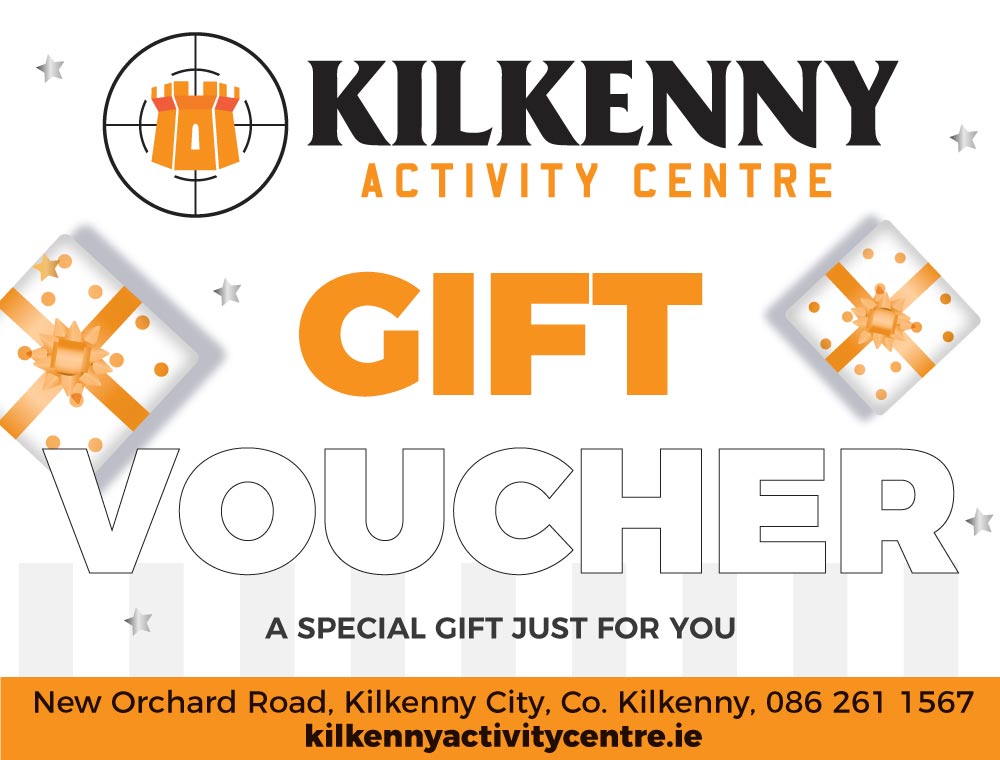 Gift Voucher • Kilkenny Activity Centre • Outdoor Fun